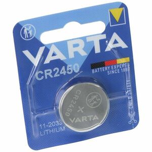 Varta CR2450 lítium elem kép