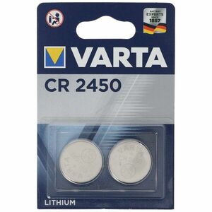 Varta CR2450 3V 570mAh 2db/csomag Lítium kép