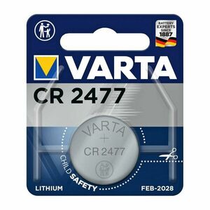 Varta CR2477 gomb 24, 5x7, 7mm 1db/csomag lítium elem kép