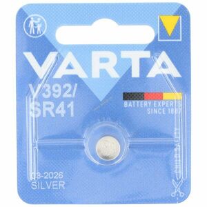 Varta 392/SR41 1.55V 40mAh gombelem 1db/csomag Silver Oxide kép