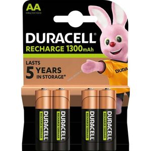 Duracell Előre feltöltve AA Mignon ceruza akku 1.2V 1300mAh 4db/csomag NiMH kép