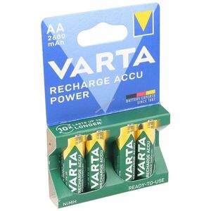 Varta Ready2Use AA Mignon ceruza akku 1, 2V 2600mAh 4db/csomag NiMH kép