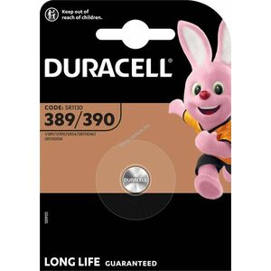 Duracell gombelem 389/390 SR54 1.5V 80mAh óra 1db/csomag ezüst-oxid kép