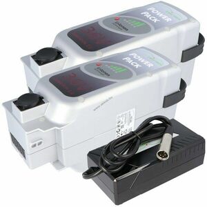 E-bike-vision PowerPack 36V 17Ah 612Wh 2db/csomag 4A töltővel Li-Ion kép