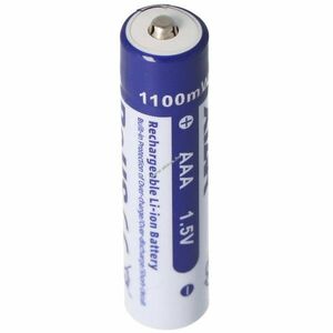 Xtar AAA (mikro) akku 1, 5V 1100mWh 700mAh töltő kompatibilis Li-ion kép