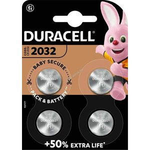 Duracell CR2032 gombelem 3V 4db/csomag Li kép