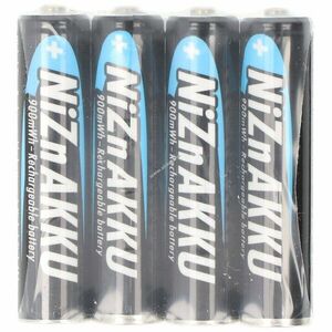 Ansmann Nickel Zink AAA akku 1, 6V 550mAh 4db/csomag NiZn kép