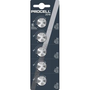 Duracell CR2016 3V gombelem 5db/csomag Lithium kép