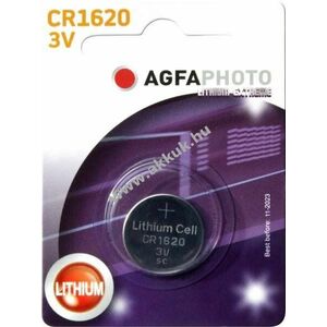 Agfaphoto CR1620 3V gombelem 1db/csomag Lithium kép