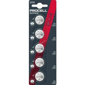 Duracell Procell CR2016 3V gombelem 5db/csomag Lithium kép