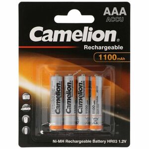 Camelion HR03 AAA (mikro) akku 1, 2V akár 1100mAh 4db/csomag NiMH kép