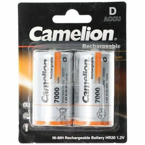Camelion Mono D (góliát) akku 1, 2V 7000mAh 2db/csomag NiMH kép