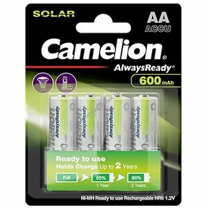Camelion Ready to Use AA Mignon ceruza akku 1, 2V 600mAh 4db/csomag NiMH kép