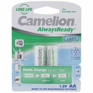 Camelion AA Mignon ceruza akku 1, 2V 800mAh 2db/csomag NiMH kép
