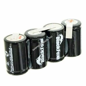Akkupakk 4x 2/3A akku 4, 8V 1600mAh 1db/csomag vezetékkel, csatlakozó nélkül NiMH kép