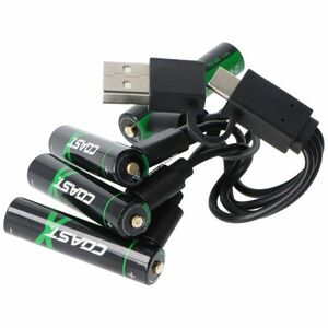 COAST ZITHION-X AAA (mikro) akku 1, 5V 750mAh 4db/csomag Li-Ion kép