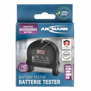 Ansmann univerzális zsebméretű elem teszter kép
