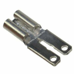 Faston 4, 8mm - 6, 3mm adapter agm és ólom-zselés kép