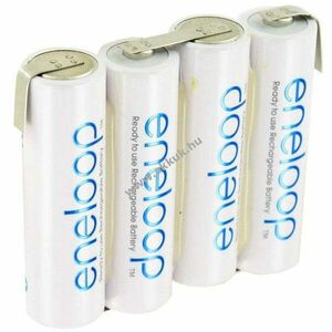 Panasonic eneloop Standard AA Mignon ceruza akku 4, 8V 2000mAh 4db/csomag NiMH kép