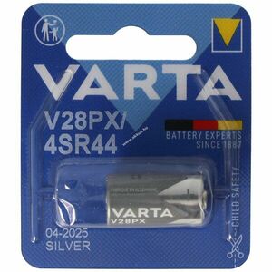 Varta V28PX 4SR44 PX28 GP476 fényképezőgép elem kép