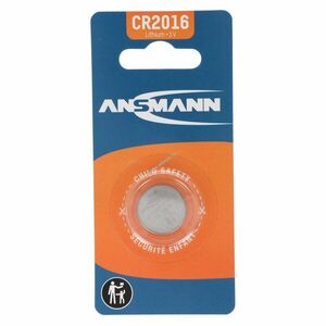Ansmann CR2016 3V gombelem 20mmx1, 6mm Lithium kép