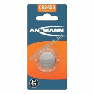 Ansmann CR2450 3V gomb gombelem Lithium kép