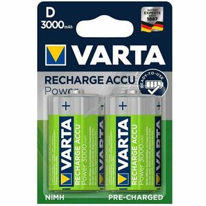 Varta Power Play D (góliát) LR20 akku 1, 2V 3000mAh 2db/csomag NiMH kép