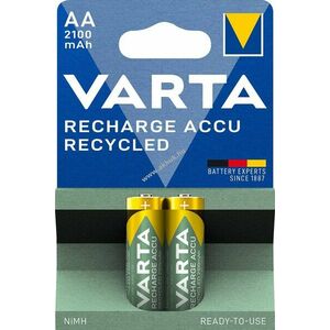 Varta Accu Recycled AA Mignon ceruza akku 1.2V 2100mAh 2db/csomag NiMH kép
