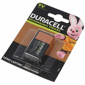 Duracell Supreme 9V 170mAh akku NiMH kép