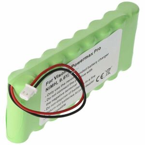 Helyettesítő akku Visonic riasztó 0-9912-G GP220AAH8BMX GP180AAH8BMX 103-300672 9, 6V 2100mAh NiMH kép
