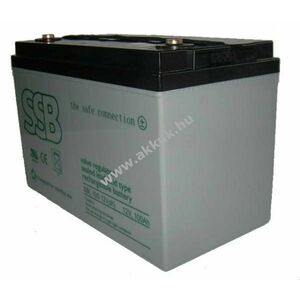 SSB SBL100-12 i (sh) 12, 0V 100, 0Ah akku AGM ólom-zselés kép