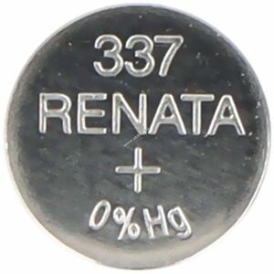 Renata 337 SR416SW gomb gombelem 1, 55V 1db/csomag ezüst-oxid kép