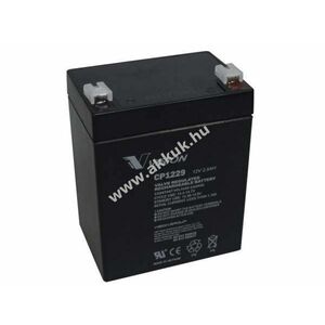 Vision CP1229 12, 0V 2, 9Ah akku AGM ólom-zselés kép