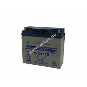 Powersonic PG12V21 akku 12, 0V 21, 0Ah AGM/ólom-zselés kép