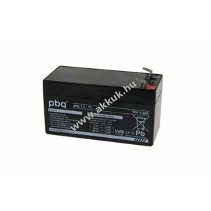 PBQ AGM akku 12, 0V 1, 2Ah ólom-zselés kép