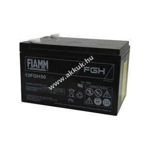FIAMM 12FGH50 akku 12, 0V 12, 0Ah AGM ólom-zselés kép