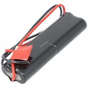 Helyettesítő akku vészvilágítás 4, 8V 1300mAh S2x2 100x15mmx30mm laza kábelvég NiMH kép