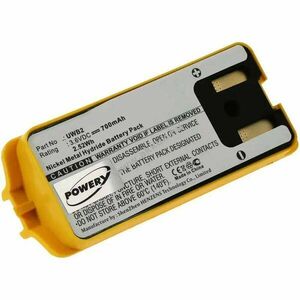 Helyettesítő akku daru vezérlő JAY A003 HAS UDE UDB2 3, 6V 700mAh NiMH kép