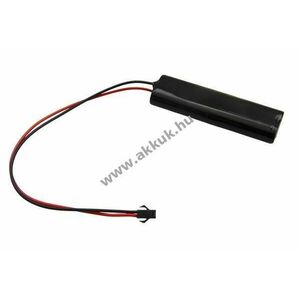 Helyettesítő akku vészvilágítás AA Mignon ceruza 4, 8V 1200mAh NiMH kép