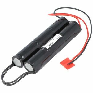 Vészvilágítás akkupakk 7, 2V 1600mAh 2x3 cellás 10cm kábelhíddal NiCd kép