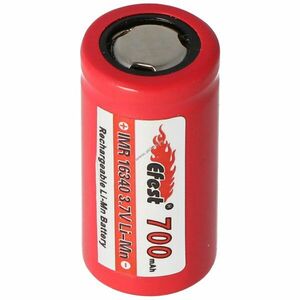 Efest IMR16340 akku 3, 7V 700mAh lapos pluszpol Li-Ion kép