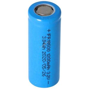 EIZfan IFR 18500 3, 2V 1200mAh napelemes akku LiFePO4 kép
