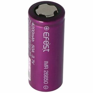 Efest Purple IMR26650 3, 7V 4200mAh Li-ion kép