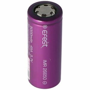 Efest IMR26650 Purple 3, 6V-3, 7V 5000mAh akku Li-Ion kép