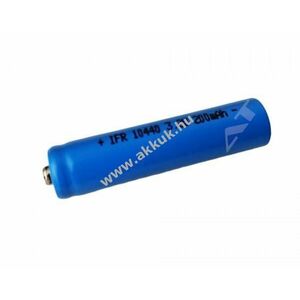 Helyettesítő akku IFR 10440 3, 2V 200mAh Button Top védelem nélküli napelemes LiFePO4 kép