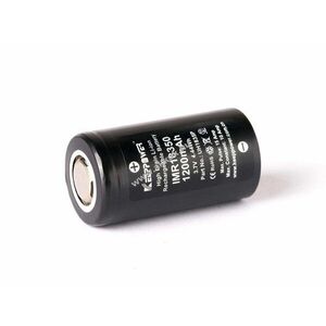 Keeppower IMR18350 3, 6V 1200mAh akku Li-Ion kép