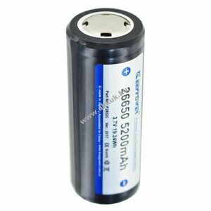 Keeppower 26650 3, 6V 5200mAh PCB védett Li-Ion kép