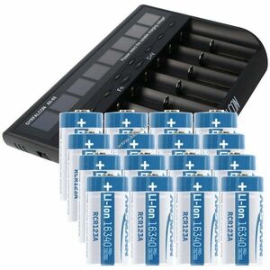 Helyettesítő akku CR123A 3, 7V 850mAh Li-Ion kép