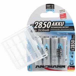 Ansmann Photo 5030862 AA Mignon ceruza akku 1.2V 2850mAh 4db/csomag NiMH kép
