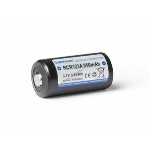 KEEPPOWER RCR123A 16340 3, 6V 950mAh akku Li-Ion kép